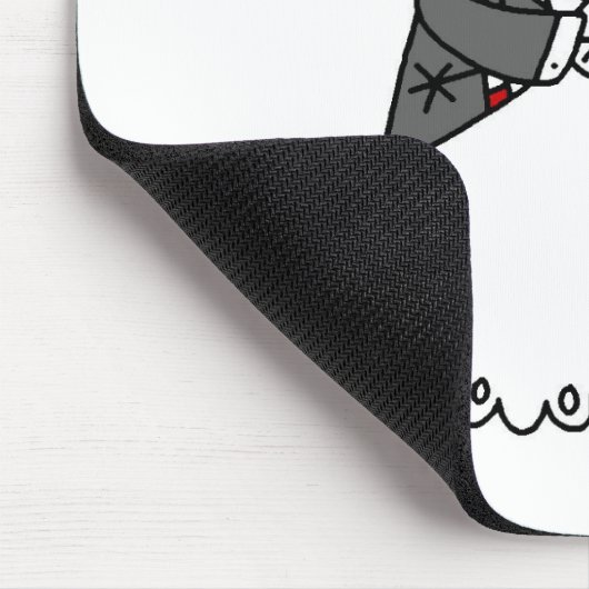 Neue Ehemann und der Ehefrau tanzen zuerst Mousepad (Ecke)