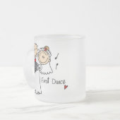 Neue Ehemann und der Ehefrau tanzen zuerst Tasse (Vorderseite Links)