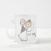 Neue Ehemann und der Ehefrau tanzen zuerst Tasse (Links)