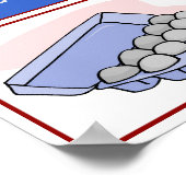 Neue Eier, Firmenzeichen, Hinzufügen oder Bearbeit Poster (Ecke)