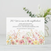 Neue Einführung in die Nachbarschaft Rosa Gelbe Bl Ankündigung (Stehend Vorderseite)