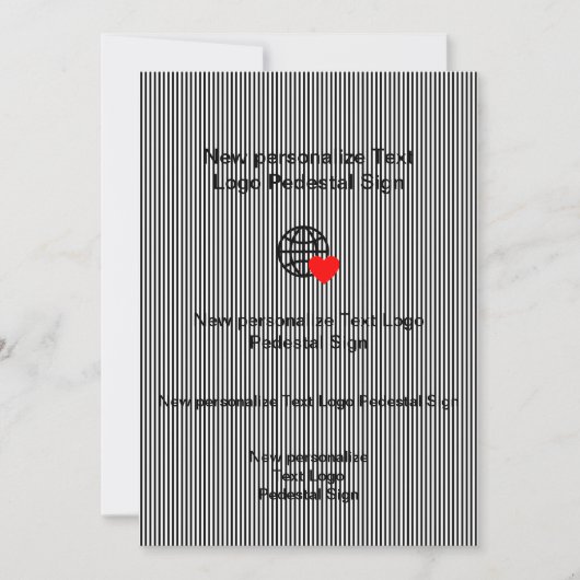 Neue Einladung Individuell anpassen (Vorderseite)