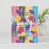 Neue Einladung Individuell anpassen (Stehend Vorderseite)