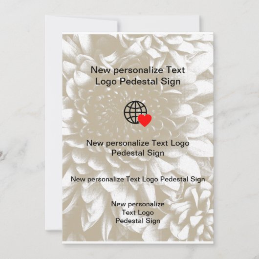 Neue Einladung Individuell anpassen (Vorderseite)