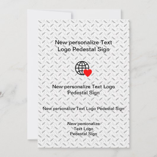 Neue Einladung Individuell anpassen (Vorderseite)