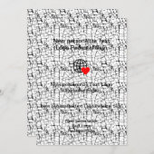 Neue Einladung Individuell anpassen (Vorne/Hinten)