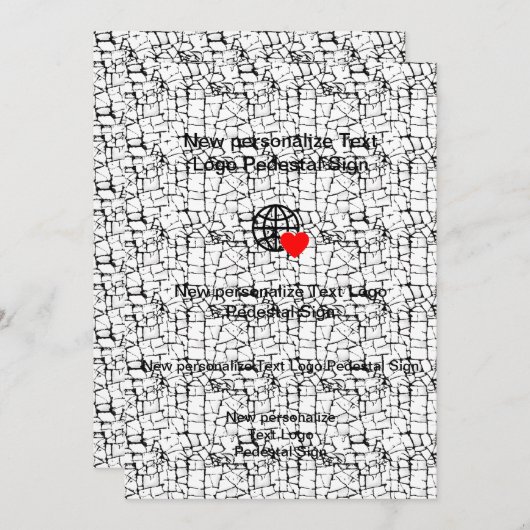 Neue Einladung Individuell anpassen (Vorne/Hinten)