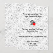 Neue Einladung Individuell anpassen (Vorne/Hinten)