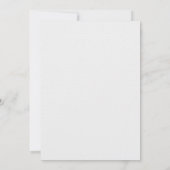 Neue Einladung Individuell anpassen (Rückseite)