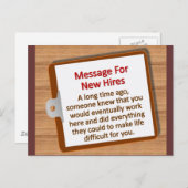 Neue Einstellungen  Postkarte (Vorne/Hinten)