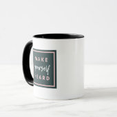 Neue, einzigartige Design-Gruppen Tasse (Vorderseite Links)