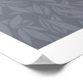 Neue Elegante Blumen Glam Mode Kunst Poster (Ecke)