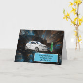 Neue elektrische Autokarten Glückwunschkarte Karte (Gelbe Blume)