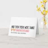 Neue Eltern gratulieren Twins Babies Karte (Gelbe Blume)