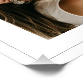 Neue Eltern Neues Baby Glossy 3 Foto Collage Poste Poster (Ecke)