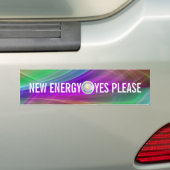 NEUE ENERGIE - JA BITTE AUTOAUFKLEBER (Auf Auto)