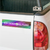 NEUE ENERGIE - JA BITTE AUTOAUFKLEBER (Auf Lkw)