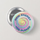 NEUE ENERGIE - JA BITTE mit Herz Button (Vorne & Hinten)