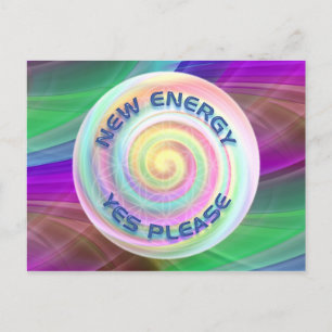 NEUE ENERGIE - JA BITTE POSTKARTE