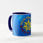 NEUE ENERGIESONNE - Wasser Tasse (Vorderseite Links)