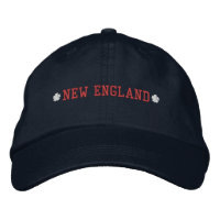 NEUE ENGLAND-EMBROIDERIERTE BASEBALL-GAP