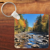 Neue England farbenfrohe Landschaft, Herbst, Schlüsselanhänger (Vorderseite)