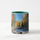 Neue England farbenfrohe Landschaft, Herbst, Tasse (Zentrum)