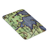 NEUE ENGLAND-KARTE 1677 MAGNET (Rechte Seite)