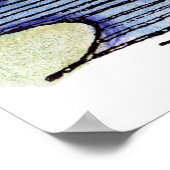 NEUE ENGLAND-KARTE 1677 POSTER (Ecke)