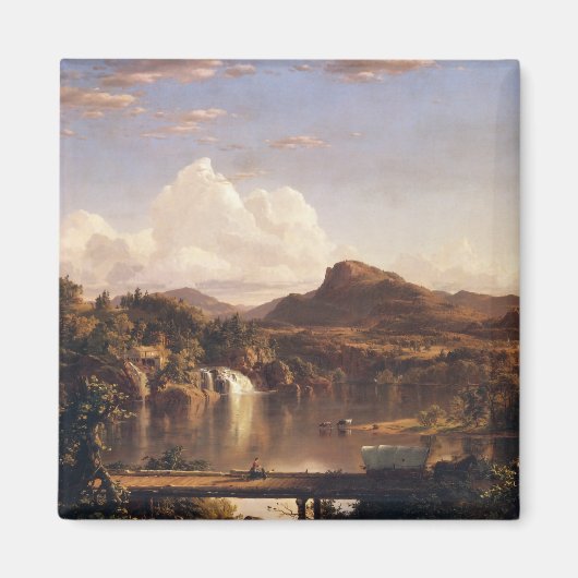 Neue England Landschaft Frederic Edwin Church Magnet (Vorne)
