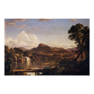 Neue England Landschaft Frederic Edwin Church Poster