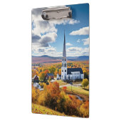 Neue England Landschaft im Herbst Klemmbrett (Links)