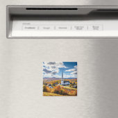 Neue England Landschaft im Herbst Magnet (In Situ (Geschirrspüler))