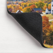 Neue England Landschaft im Herbst Mousepad (Ecke)