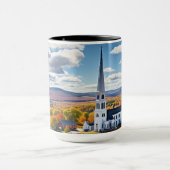 Neue England Landschaft im Herbst Tasse (Zentrum)