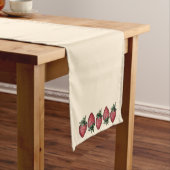 Neue Erdbeersommer-Frucht-Inspiration Kurzer Tischläufer (Beispiel)