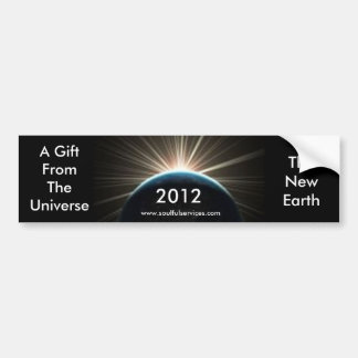 neue Erde, 2012, TheNewEarth, ein Geschenk vom U… Autoaufkleber