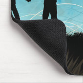 "Neue Erfahrungen" Motivation Affirmation Mousepad (Ecke)