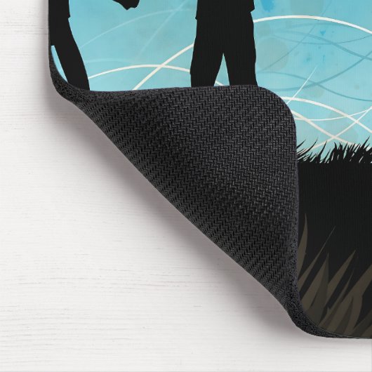 "Neue Erfahrungen" Motivation Affirmation Mousepad (Ecke)