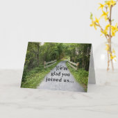 Neue Erfolgsstraße für die Beschäftigten Karte (Gelbe Blume)