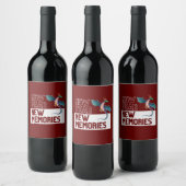 Neue Erinnerungen Dragon Cherry Red Weinetikett (Flaschen)