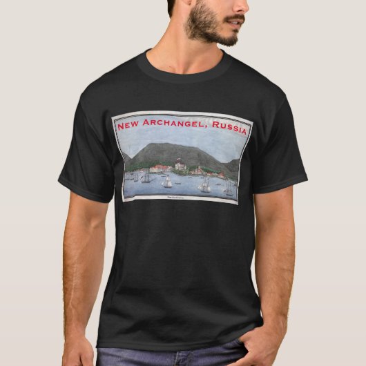 Neue Erzengel, Russland Historische Malerei T-Shirt (Vorderseite)