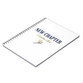 Neue Etappe auf Führungsebene Notizblock (Linke Seite)