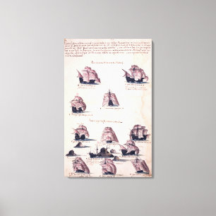 Neue Expedition nach Indien Leinwanddruck