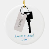 Neue Fahrerrechte Handlaufmaschine Keramik Ornament (Hinten)