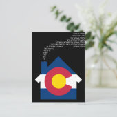 neue Farbanschrift Ankündigungspostkarte (Stehend Vorderseite)