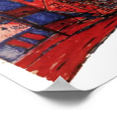 neue Farbe der Zitronenbank Poster (Ecke)