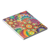 Neue farbenfrohe Abstrakte Background Notizblock (angewinkelt)