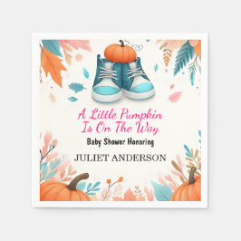 Neue Farm Pink Blue Boho Girl Boy Fall Baby Dusche Serviette