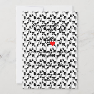 Neue Flach-Einladung Eigene anpassen Einladung